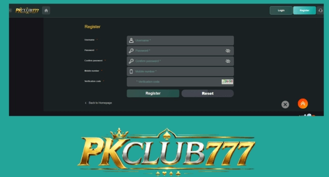 PK CLUB 777 Game